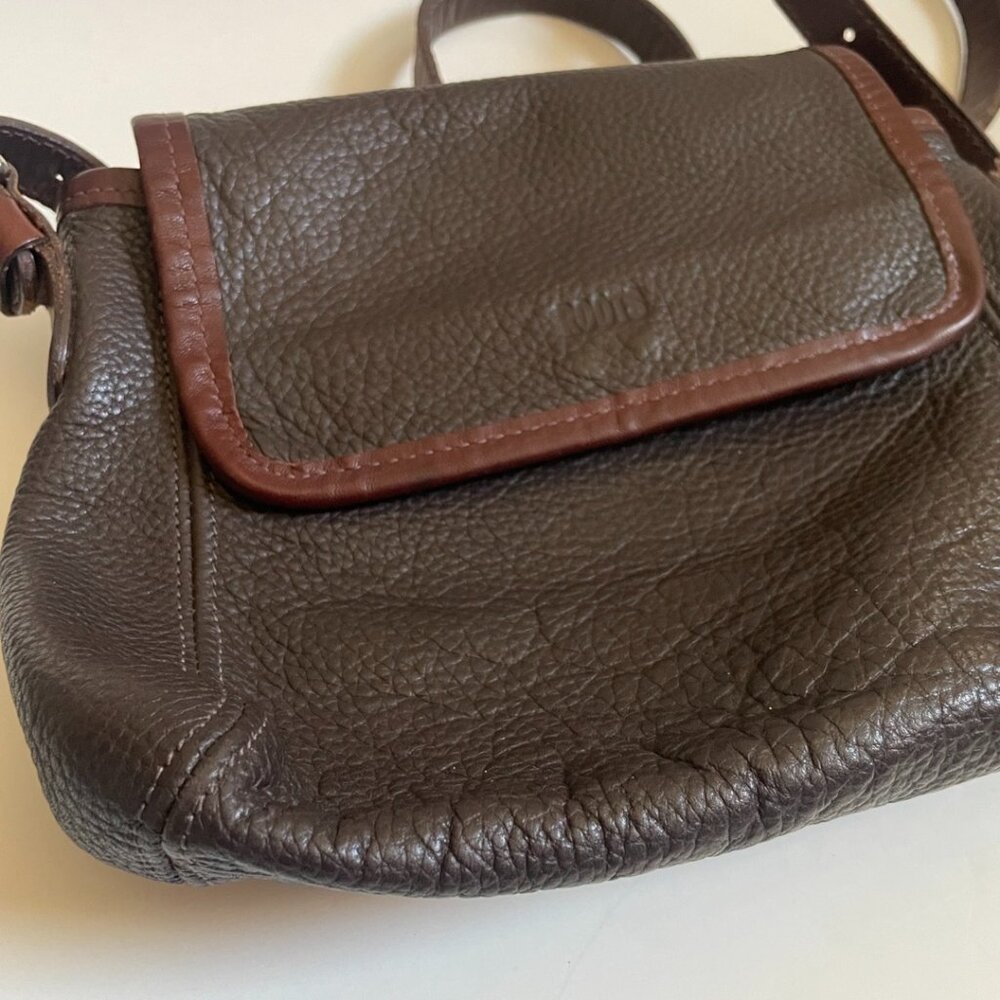 Roots Genuine Leather Crossbody Bag